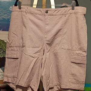 wild fable Men's Cargo Shorts in Light Beige